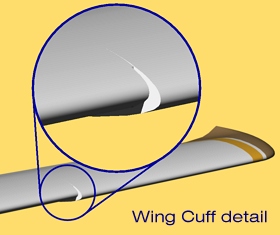 Wing cuff